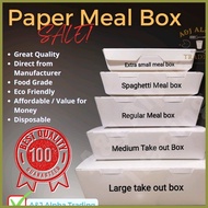 △ ❁ ☍ LB1 Lunch Box laminated paper meal box 50pcs