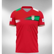 【 Hot Sale 】 Iran Home Jersey 2022-2023 World Cup Robe | National Team Uniform Men's Breathable Quic