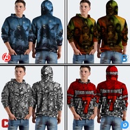 Avenged Sevenfold Band A7X Hoodie Pullover Fullprint Polyester Jersey Material | A7X-21095108