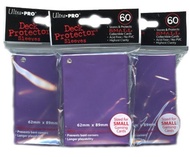 Ultra Pro Card Supplies YuGiOh Sized Deck Protector Sleeves Purple 60 Count x3