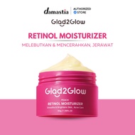 Glad2glow Retinol Moisturizer Peach Anti Aging