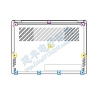 Suitable for Asus ROG Player Country Phantom 13 2023 GV302X Rear Cover Screw D Shell Screw Base Shel