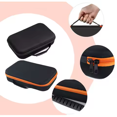Tools Bag Multiple sizes EVA Hard Travel Zipper Storage Box Shockproof Outdoor Tools Bag For Earphon