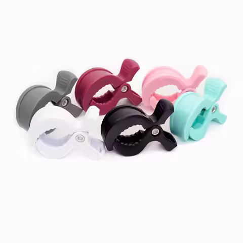 1pc Baby Lamp Pram Stroller Hanger Pegs To Hook Pacififer Clips Muslin Toys Seat Cover Car Organizer