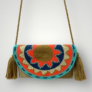 哥倫比亞 Wayuu 手織翻蓋包