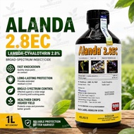 Alanda 2.8EC Racun Serangga 1L Advansia  Racun Hama Tanaman Sawit Padi Jagung Sayur Berkesan
