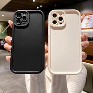 Casing Motorola Moto G75 GPLAY2025 G85 5G G54 G24 New Simple Black and White Casing Soft Silicon Pho