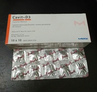 Cavit D3 Merck (kalsium D3) isi 10 tablet