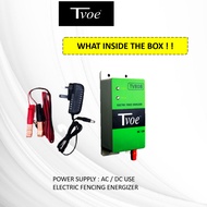 Crilight TVOE Energizer Model TV805 0.5J/TV808 0.8J Pagar Elektrik