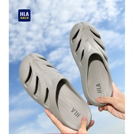 HLA/Hailan House Men's Shoes New Style Autumn Winter Casual Breathable Toe-Covered Slippers Fashiona