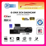 Gnet G-onx 2ch dual channel dashcam dvr car recorder made in korea 24hr 2 year warranty Adas parking