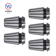 WITTEE 5Pcs ER11 Spring Collet Set, 40Cr 1/16" to 1/4" Range CNC Collet Chuck, Precision High Accura