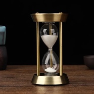 [Toronto2] 3/5/10 Minute Retro Metal Handicraft Hourglass Pendulum Home Office Desktop Arrangement O