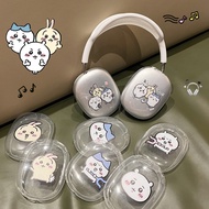 Cartoon Chiikawa Clear Soft Tpu Portable Shockproof Headphones Case For Airpods Max Cover