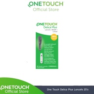 Onetouch Delica Plus Lancet 25's Expiry date: June 2027