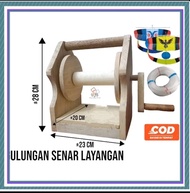 Gulungan Senar Layangan Gulungan Senar Layang Layang Penggulung Senar Layangan Alat Penggulung Senar