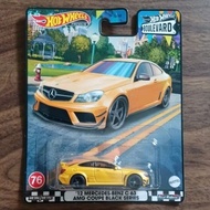 Hotwheels Premium Boulevard R '12 Mercedes Benz C63 AMG Coupe Black Series