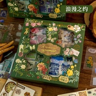 Mr.Paper Master Vintage Garden Pet Sticker Set - 100 Chiếc DIY Tạp Chí Chất Liệu Văn Phòng Phẩm Để T
