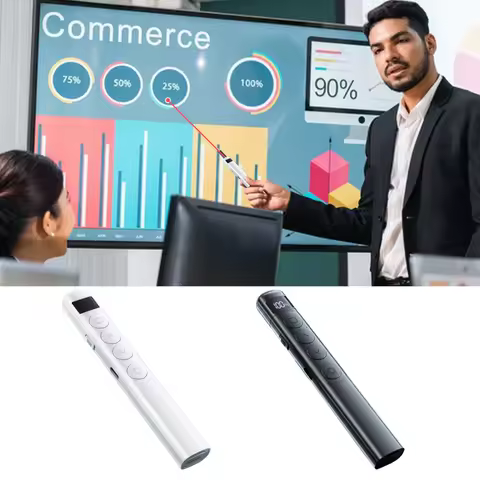 Wireless Presentation Clicker Multifunctional Clicker Wireless Laptop Presentations Remote Clicker F