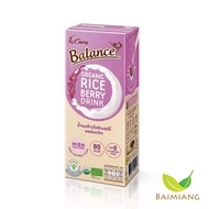 Baimiang 4 Care Balance น้ำนมข้าวไรซ์เบอร์รี่ออร์แกนิก ขนาด 180 มล. ร้านใบเมี่ยง[40875]