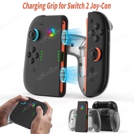 Switch Charger Handle Suitable for Nin-tendo Switch 2 Accessories, Switch 2 Grip with USB Charging C