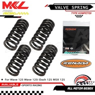 KENADA RACING Valve Spring Spring Valve 1 Set Of 4 Pcs For Wave 125 4 Valve Wave 125i Dash 125 MSX 1