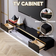 Tv Console Cabinet Living Room Hanging TV Cabinet Simple Solid Wood Light Luxury Wall Hanging Cabinet Desks Tables f01
