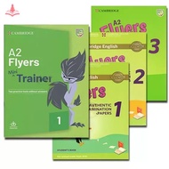 แบบฝึกหัดตำราการสอบภาษาอังกฤษเคมบริดจ์สำหรับเด็ก—Students Children's Cambridge English Level 3 Examination Learning Textbook Workbooks Exercise Book “Flyers Level 1 /2 /3 /Trainer A2”