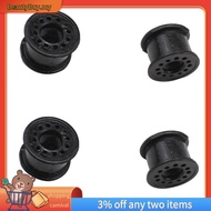 4PCS Gearbox Gear Shift Lever Wearable Cable Plastic Gasket Black 4S6P7412AA for Ford Fiesta Focus