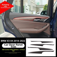 XUNYANGLOU | Interior Door Trim Stickers for BMW 2018-2023 X3 X4 iX3