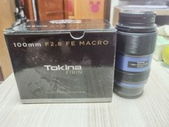 Tokina FiRIN 100mm F2.8 E-mount Full Frame