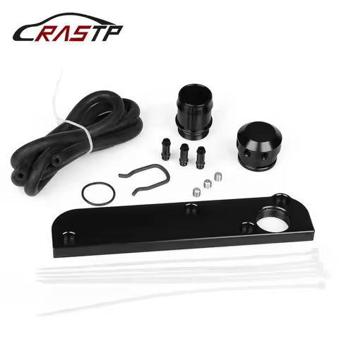 RASTP-PCV Delete Solution Kit w/ Boost Cap for Audi 2.0T FSI Engine Torque Solution Billet PCV Adapt