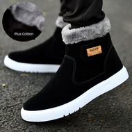 winter shoes men snow boots Snow Boots Short Boots Shoes Thickened Fleece Winter Snow Boots Short Ma