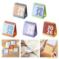 Autumnan1 2026 Desk Calendar from Jan 2026 to Dec 2026 Twin-Coil Binding Monthly Calendar