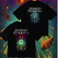 Oversized Metal Rock Band AVENGED SEVEN FOLD A7X 017 T-shirt 100% Cotton Original COMBED 24s