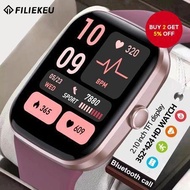 SmartWatch 2.1 Inch HD Smart Watch Men Women Sports Fitness Bracelet Bluetooth Call Waterproof HR BP