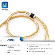 TRIPOWIN ZONIE 16 Core Silver Plated Copper Upgrade Cable IEM Cable
