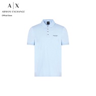 Armani Exchange เสื้อโปโลผู้ชาย รุ่น 8NZF80-Z8H4Z-U9287 - สีฟ้า