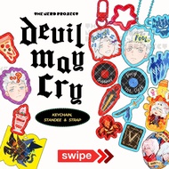 [ MAY CRYDEVIL] Keychains, Phone Straps & Standee Dante Vergil Nero Ganci/ hp DMC Fanmerch/ Phone Ch