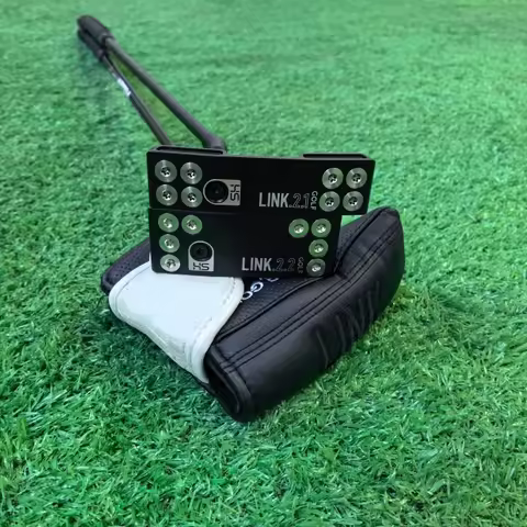 Men's LINK HS Golf Putter LINK 2.1/LINK 2.2 Putter,32-36 inch,black and white ACC graphite shaft,Wit