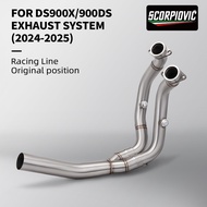 For VOGE 900DS 900 DS DS900X DS900 X 2024 2025 Motorcycle Exhaust Escape Front Mid Connecting Link P
