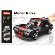 Sluban - 2IN1 Modified Car Bricks Building Blocks M38-B1085 Boys Toys