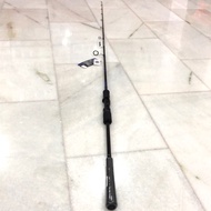 DAIWA blue backer 6’3kaki pe2-4 max 300g one piece fuji spinning rod