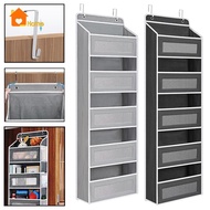 [Nanaaaa] over The Door Organizer Storage Reusable Hanging Shelves Space Saver Door