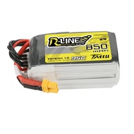 Tattu 850mAh 4s 95C 14.8V R-Line Lipo Battery Pack with XT30 Plug for fpv drone