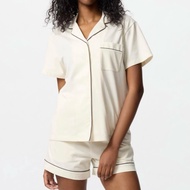 JASTIP UNIQLO AIRISM WOMEN'S SHORT SLEEVE PAJAMAS