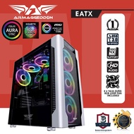 Armaggeddon Airstream R140 E-ATX Gaming PC Case CPU Transparent Gaming CPU Dekstop