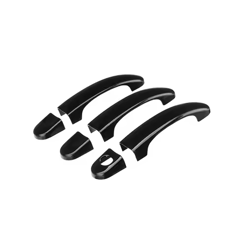 6 Pcs/Set Gloss Black Outside Door Handle Cover Set For VW Transporter T5 T6 2003-2015 Caddy Vans 20