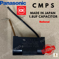 PANASONIC / KDK Ceiling Fan CAPACITOR ** ORIGINAL**F-M15A0 K15V0 1.8uf made in JAPAN / BM BRAND CAPACITOR KHIND ORIGINAL 1.8 UF 2 UF 2.5UF/CMPS CAPACITOR /C M P S CAPACITOR