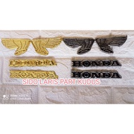 CB 100 tank emblem logo - cb100 CB 125 tank emblem logo